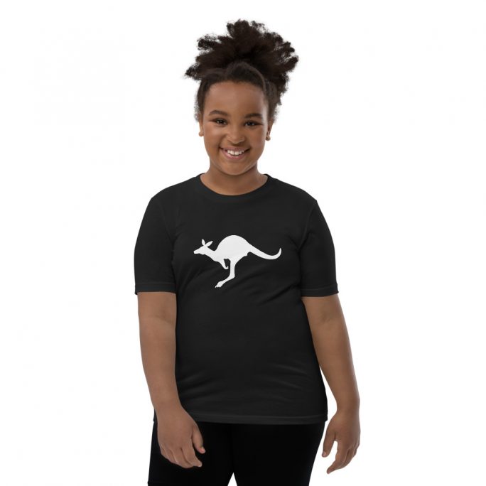 Youth Short Sleeve T-Shirt - Jumping Kangaroo